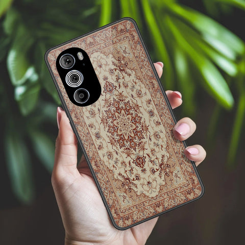 Motorola Edge 30 Pro Cover - ONation Persian Rugs Series 2 - HQ Premium Shine Durable Shatterproof Case