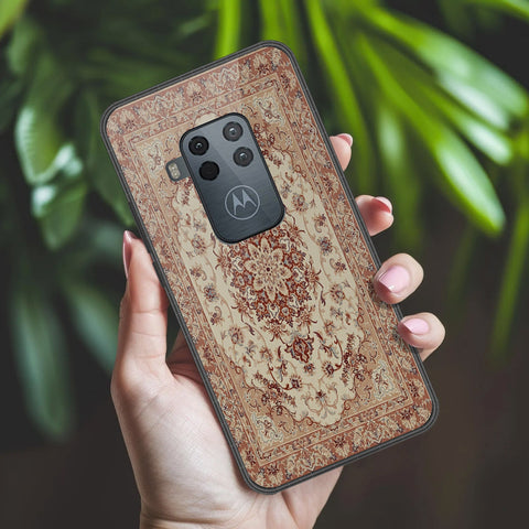 Motorola One Zoom Cover - ONation Persian Rugs Series 2 - HQ Premium Shine Durable Shatterproof Case