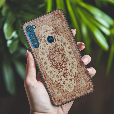 Motorola One Fusion Plus Cover - ONation Persian Rugs Series 2 - HQ Premium Shine Durable Shatterproof Case