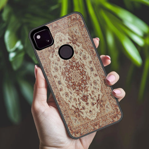 Google Pixel 4a 4G Cover - ONation Persian Rugs Series 2 - HQ Premium Shine Durable Shatterproof Case