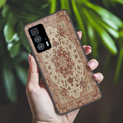 Motorola Edge 20 Pro Cover - ONation Persian Rugs Series 2 - HQ Premium Shine Durable Shatterproof Case