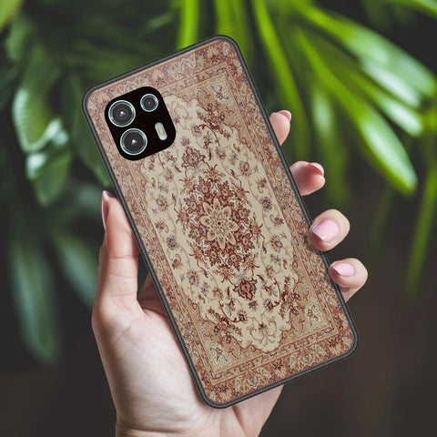 Motorola Edge 20 Lite Cover - ONation Persian Rugs Series 2 - HQ Premium Shine Durable Shatterproof Case