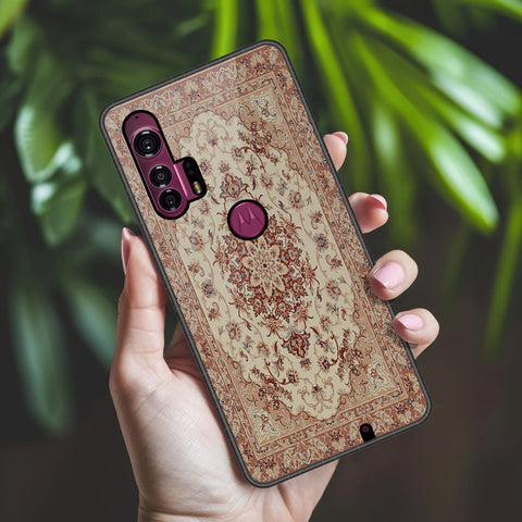 Motorola Edge Plus Cover - ONation Persian Rugs Series 2 - HQ Premium Shine Durable Shatterproof Case