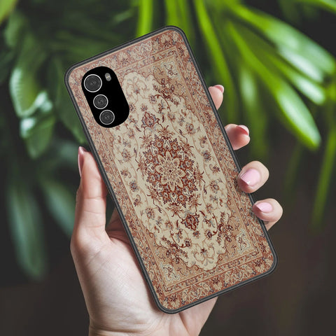 Motorola Moto E32 Cover - ONation Persian Rugs Series 2 - HQ Premium Shine Durable Shatterproof Case