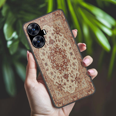 Realme C55 Cover - ONation Persian Rugs Series 2 - HQ Premium Shine Durable Shatterproof Case