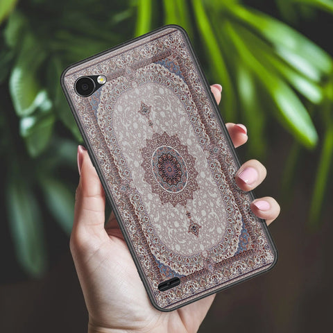 LG Q6 Plus Cover - ONation Persian Rugs Series 2 - HQ Premium Shine Durable Shatterproof Case