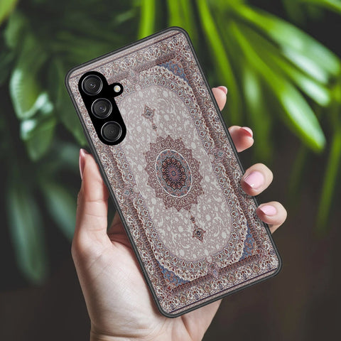 Samsung Galaxy A37 Cover - ONation Persian Rugs Series 2 - HQ Ultra Shine Premium Infinity Glass Soft Silicon Borders Case