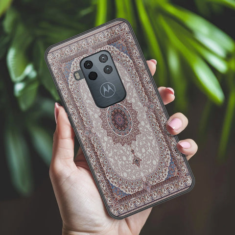 Motorola One Zoom Cover - ONation Persian Rugs Series 2 - HQ Premium Shine Durable Shatterproof Case