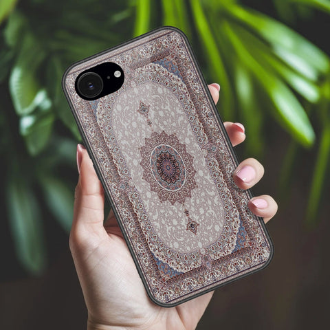 iPhone 18e Cover - ONation Persian Rugs Series 2 - HQ Ultra Shine Premium Infinity Glass Soft Silicon Borders Case