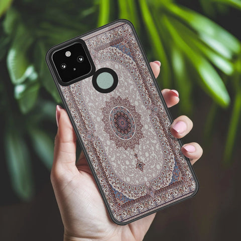 Google Pixel 4a 5G Cover - ONation Persian Rugs Series 2 - HQ Premium Shine Durable Shatterproof Case
