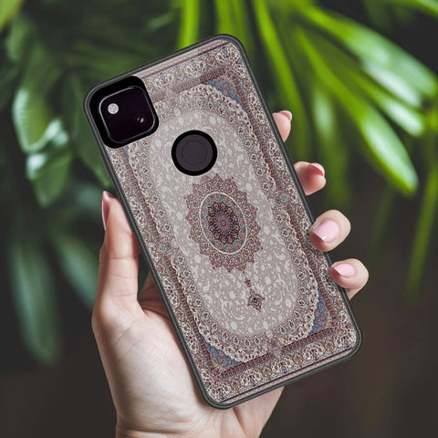 Google Pixel 4a 4G Cover - ONation Persian Rugs Series 2 - HQ Premium Shine Durable Shatterproof Case