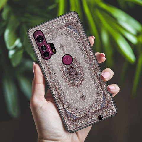 Motorola Edge Plus Cover - ONation Persian Rugs Series 2 - HQ Premium Shine Durable Shatterproof Case