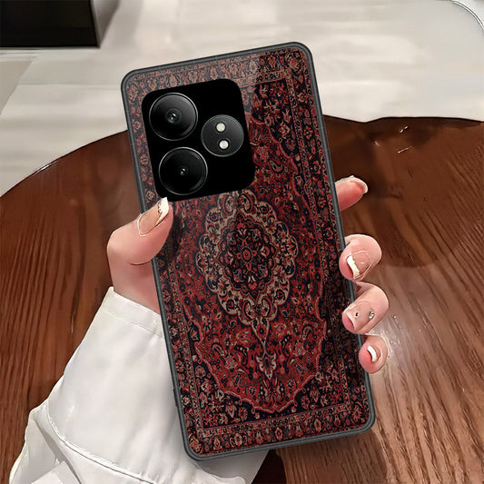 Realme GT 6 Cover - ONation Persian Rugs Series - HQ Premium Shine Durable Shatterproof Case
