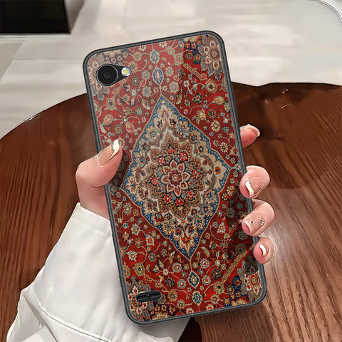 LG Q6 Plus Cover - ONation Persian Rugs Series - HQ Premium Shine Durable Shatterproof Case