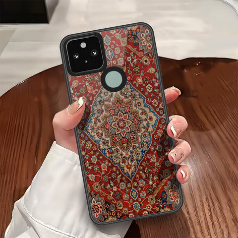Google Pixel 5 Cover - ONation Persian Rugs Series - HQ Premium Shine Durable Shatterproof Case