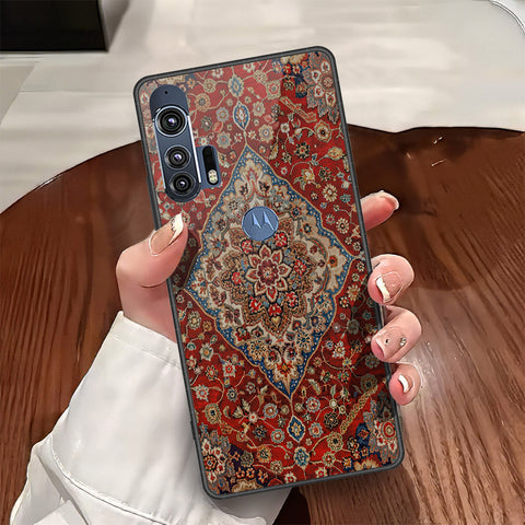 Motorola Edge Plus 2020 Cover - ONation Persian Rugs Series - HQ Premium Shine Durable Shatterproof Case