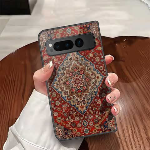Google Pixel Fold Cover - ONation Persian Rugs Series - HQ Premium Shine Durable Shatterproof Case (fast Delivery)(AH)