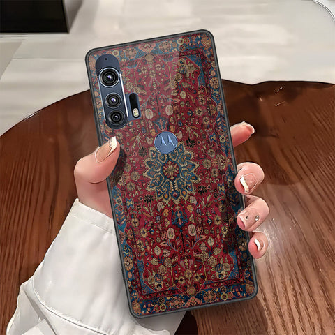 Motorola Edge Plus 2020 Cover - ONation Persian Rugs Series - HQ Premium Shine Durable Shatterproof Case