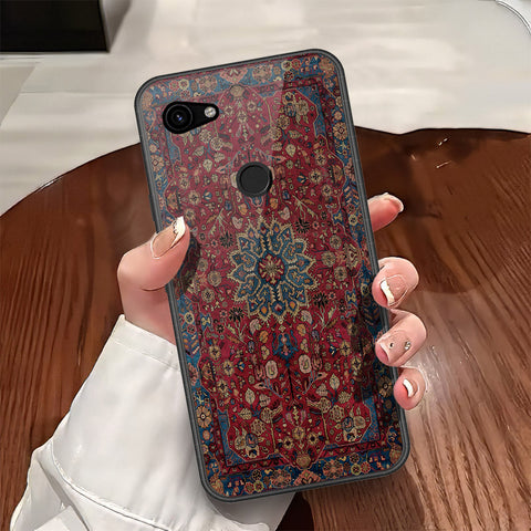 Google Pixel 3a XL Cover - ONation Persian Rugs Series - HQ Premium Shine Durable Shatterproof Case