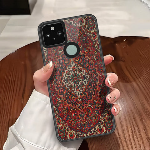 Google Pixel 5 Cover - ONation Persian Rugs Series - HQ Premium Shine Durable Shatterproof Case