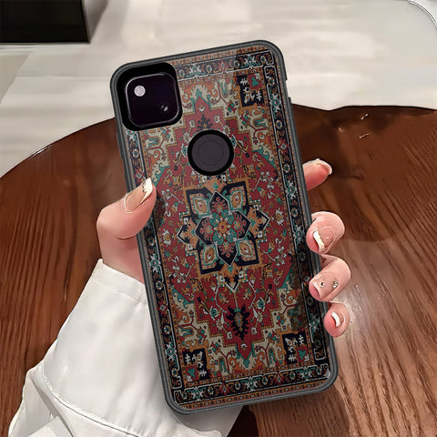Google Pixel 4a 4G Cover - ONation Persian Rugs Series - HQ Premium Shine Durable Shatterproof Case