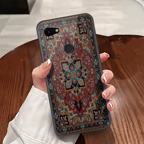 Google Pixel 3a XL Cover - ONation Persian Rugs Series - HQ Premium Shine Durable Shatterproof Case