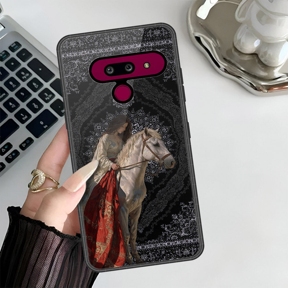 LG G8 ThinQ Cover - ONation Persian Rugs Series 3 - HQ Premium Shine Durable Shatterproof Case