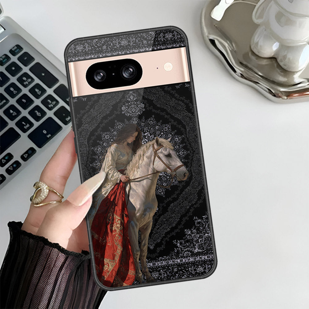 Google Pixel 8 Cover - ONation Persian Rugs Series 3 - HQ Premium Shine Durable Shatterproof Case