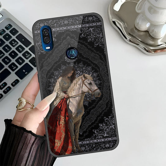 Motorola One Vision Cover - ONation Persian Rugs Series 3 - HQ Premium Shine Durable Shatterproof Case