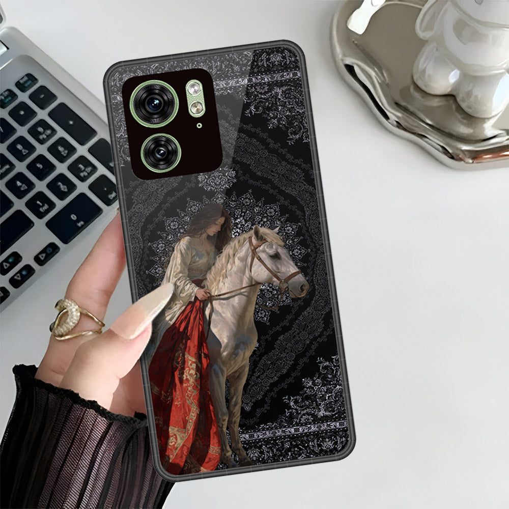 Motorola Edge 40 Cover - ONation Persian Rugs Series 3 - HQ Premium Shine Durable Shatterproof Case