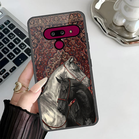 LG G8 ThinQ Cover - ONation Persian Rugs Series 3 - HQ Premium Shine Durable Shatterproof Case