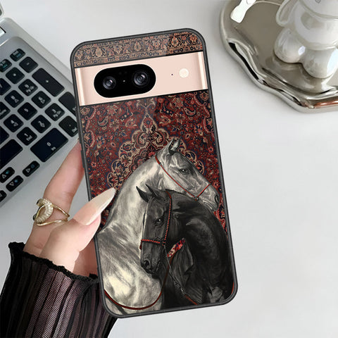 Google Pixel 8 Cover - ONation Persian Rugs Series 3 - HQ Premium Shine Durable Shatterproof Case