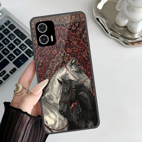 Motorola Moto G73 Cover - ONation Persian Rugs Series 3 - HQ Premium Shine Durable Shatterproof Case