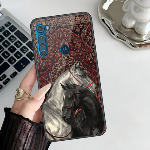 Motorola One Fusion Plus Cover - ONation Persian Rugs Series 3 - HQ Premium Shine Durable Shatterproof Case