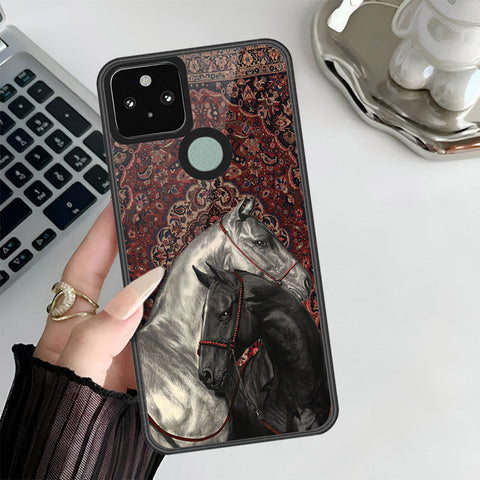 Google Pixel 5 XL Cover - ONation Persian Rugs Series 3 - HQ Premium Shine Durable Shatterproof Case