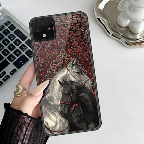 Google Pixel 4 Cover - ONation Persian Rugs Series 3 - HQ Premium Shine Durable Shatterproof Case