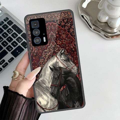 Motorola Edge 20 Pro Cover - ONation Persian Rugs Series 3 - HQ Premium Shine Durable Shatterproof Case