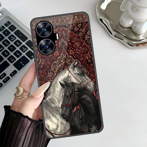 Realme C55 Cover - ONation Persian Rugs Series 3 - HQ Premium Shine Durable Shatterproof Case