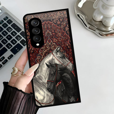 Samsung Galaxy Z Fold 3 5G Cover - ONation Persian Rugs Series 3 - HQ Premium Shine Durable Shatterproof Case