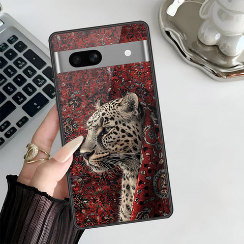 Google Pixel 7a Cover - ONation Persian Rugs Series 3 - HQ Ultra Shine Premium Infinity Glass Soft Silicon Borders Case