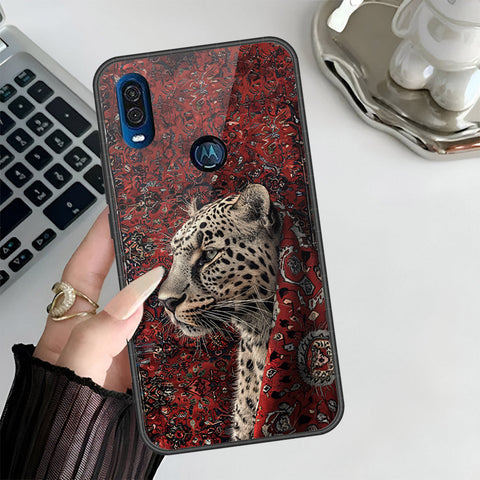 Motorola One Vision Cover - ONation Persian Rugs Series 3 - HQ Premium Shine Durable Shatterproof Case