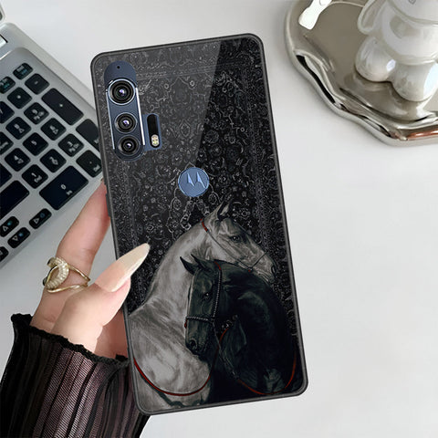 Motorola Edge Plus 2020 Cover - ONation Persian Rugs Series 3 - HQ Premium Shine Durable Shatterproof Case