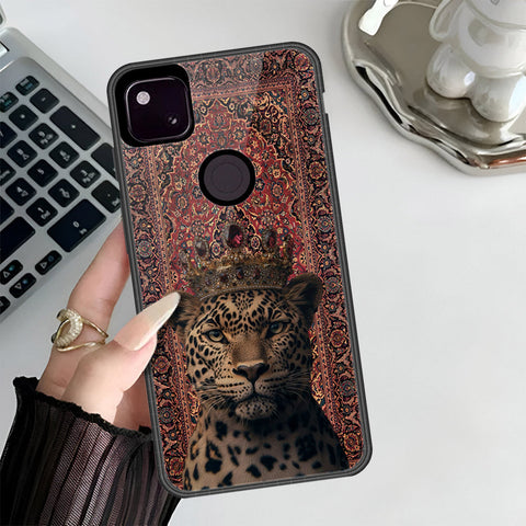 Google Pixel 4a 4G Cover - ONation Persian Rugs Series 3 - HQ Premium Shine Durable Shatterproof Case