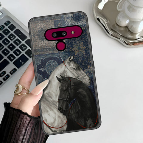 LG G8 ThinQ Cover - ONation Persian Rugs Series 3 - HQ Premium Shine Durable Shatterproof Case