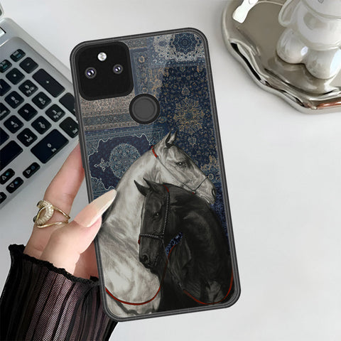 Google Pixel 5a 5G Cover - ONation Persian Rugs Series 3 - HQ Premium Shine Durable Shatterproof Case