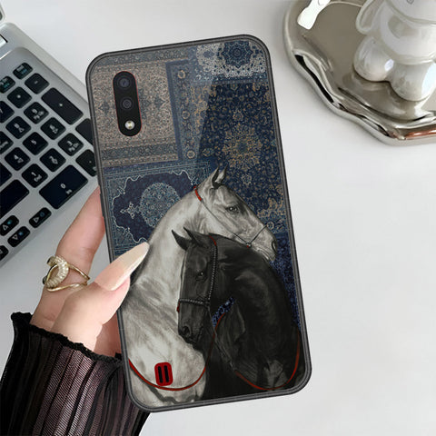 Samsung Galaxy A01 Cover - ONation Persian Rugs Series 3 - HQ Premium Shine Durable Shatterproof Case