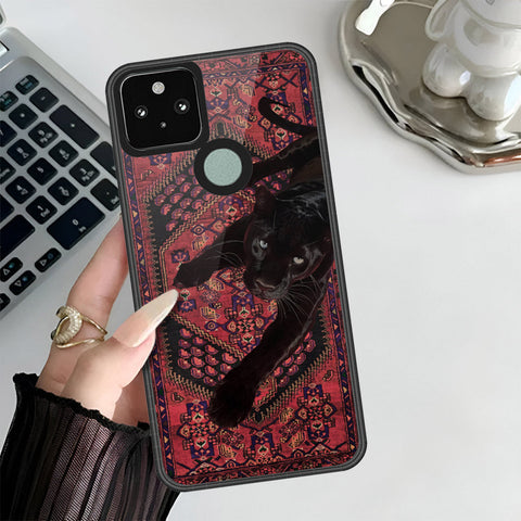 Google Pixel 5 Cover - ONation Persian Rugs Series 3 - HQ Premium Shine Durable Shatterproof Case