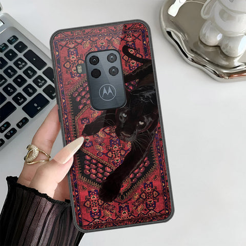 Motorola One Zoom Cover - ONation Persian Rugs Series 3 - HQ Premium Shine Durable Shatterproof Case