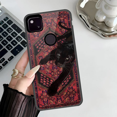 Google Pixel 4a 4G Cover - ONation Persian Rugs Series 3 - HQ Premium Shine Durable Shatterproof Case