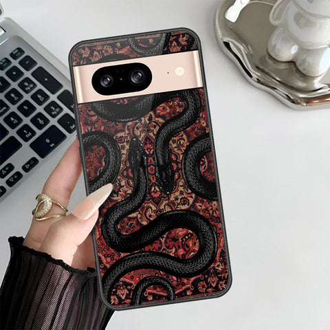 Google Pixel 8 Cover - ONation Persian Rugs Series 3 - HQ Premium Shine Durable Shatterproof Case